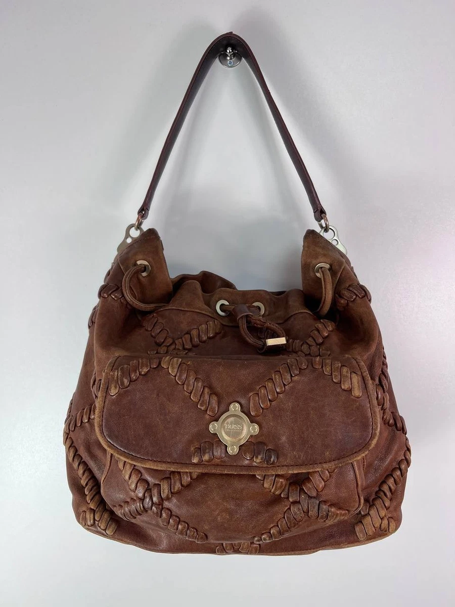 HUGO BOSS Brown Leather Bags for Men for sale | eBay