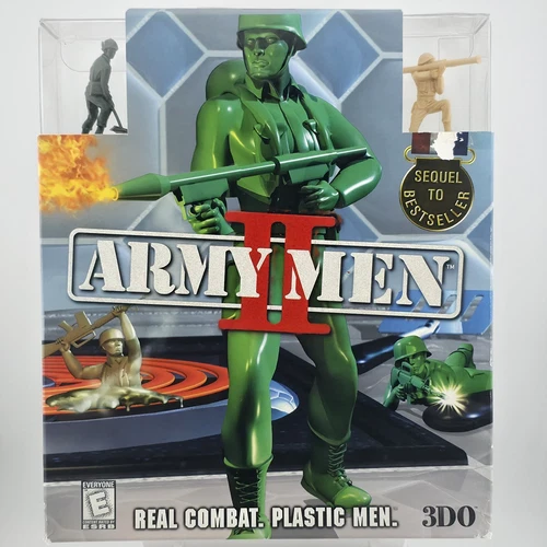 Army Men II: Real Combat. Plastic Men, 1999, Big Box, New & Sealed