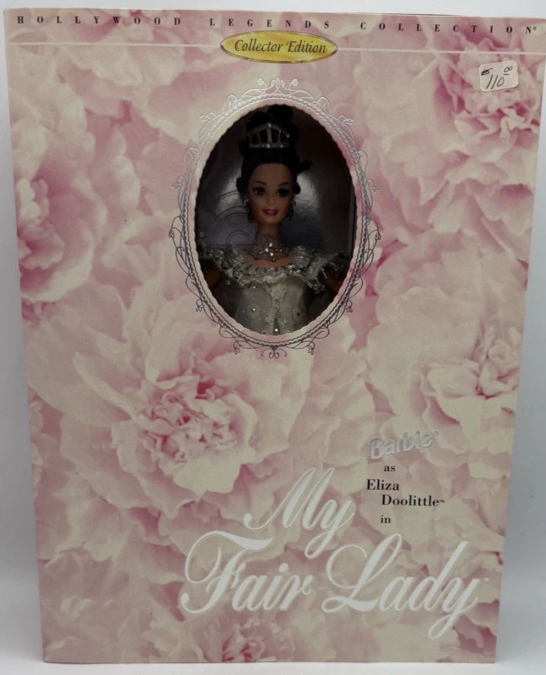 Muñeca Barbie como Eliza Doolittle en My Fair Lady Embassy Ball 1995 Mattel 15500 Foto 2 de 4