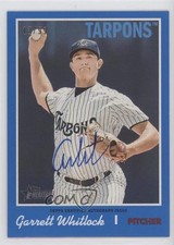 2019 Topps Heritage Minor League Edition Blue 13/99 Garrett Whitlock Auto 06z2