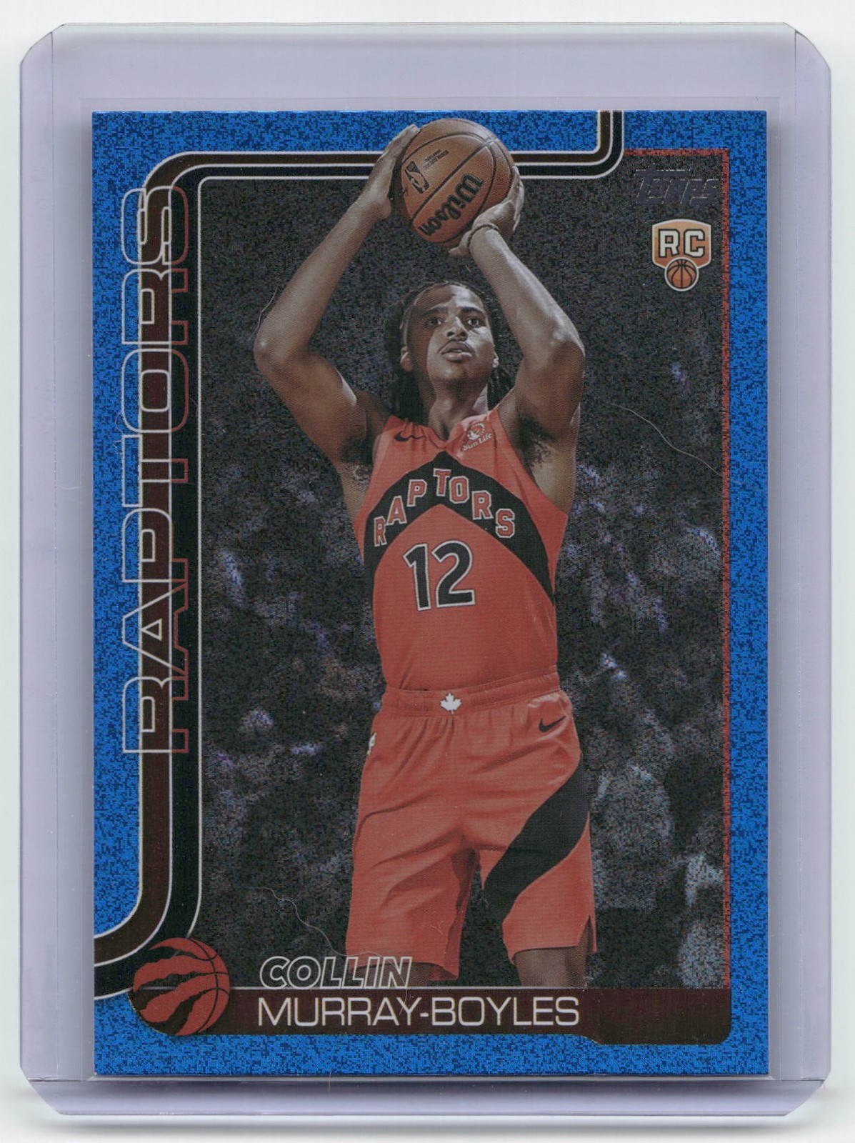 2025-26 Topps #209 Collin Murray-Boyles Sandglitter Blue SSP RC