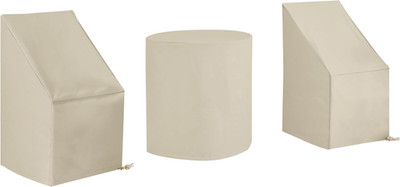 Patio Furniture Covers, Waterproof 3-Piece Cover Set for Outdoor Chairs and Bist