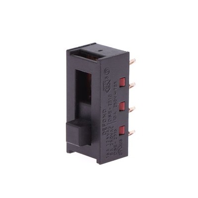 DSE-2310 8 FeetS 3 Files 8A250V Black Slide Switch For Hair Dryer Parts