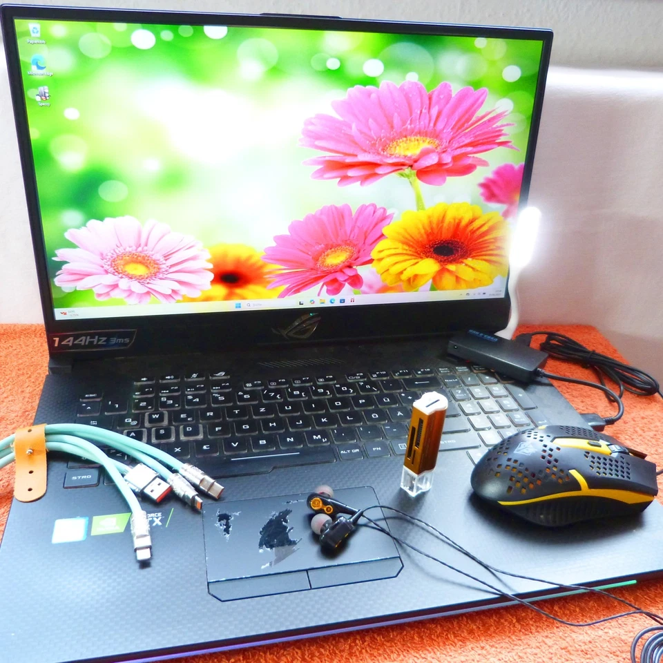 Asus GL704 17 Zoll 144Hz HIGH END GAMING Geforce RTX Windows 11 l HEXA CORE i7 - Bild 2 von 4