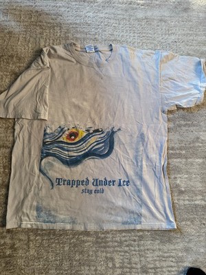 TRAPPED UNDER ICE Stay Cold TUI NYHC T-Shirt Vintage LARGE Angel Du$t  Turnstile