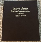 Dansco Coin Album #7065-2 Us Modern Commemorative Dollars Volume One 1995-2001