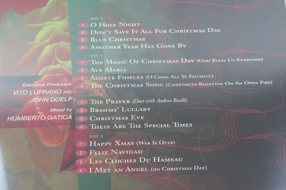 Céline Dion These Are Special Times 2 LP Black Vinyl NEW & SEALED Christmas Xmas - Image 4 of 4