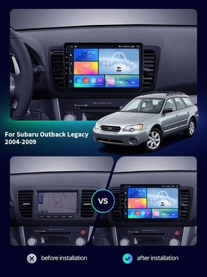 For Subaru Outback 3 Legacy 4 2004-2009 GPS Navigation Carplay Android Car Stereo