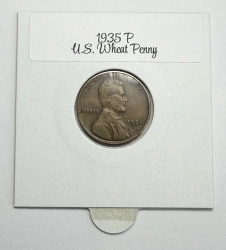 1935-P Lincoln Wheat Cent — photo from the most recent tracked eBay sale