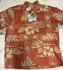 Reyn Spooner No Nip Hawaiian Reverse Print Floral Shirt Vintage Rare XXL 0126