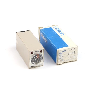 Omron Zeitrelais H3Y-2-7 5s OVP