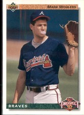 MARK WOHLERS #56 1992 Upper Deck Atlanta Braves NM
