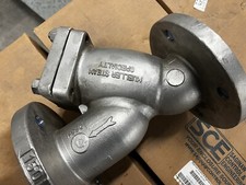 MUELLER CF8M 378101 3" STEAM SPECIALTY CLASS 150 Y-TYPE STRAINER 378101