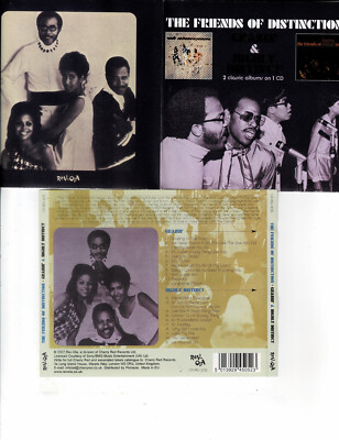 FRIENDS OF DISTINCTION - GRAZIN' / HIGHLY DISTINCT (CD 2007)*21 TRACKS* REV-OLA