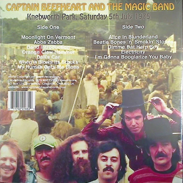 Captain Beefheart - Live At Knebworth LP COLORED VINYL RECORD STORE DAY NEW RSD - Image 3 of 3