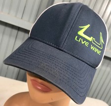 Live Wire Logo Small / Medium Stretch Baseball Cap Hat