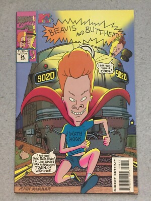 アメコミ No. 8 Beavis & Butt-Head T.V. Talkers 1996 MTV BEAVIS AND BUTT-HEAD | TV Talkers with Box #38662Y