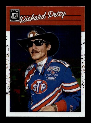 3-10-07 PWE READ . 2023 donruss nascar #67 richard petty retro optic chrome