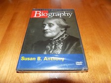SUSAN B ANTHONY BIOGRAPHY A&E History Biographical Documentary DVD NEW
