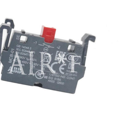 1PC New ABB MCB-01 1NC push button auxiliary contact