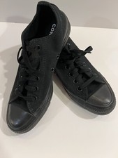 Converse Chuck Taylor All Star Black Low Top Unisex Canvas Shoes Sneakers