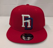 Dominican Republic New Era Hat 9Fifty Snapback Red Cap Baseball Adjustable New