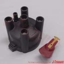 SUBARU SAMBAR KS4 KV4 1989-1991 Genuine Distributor Cap & Head Rotor Set OEM