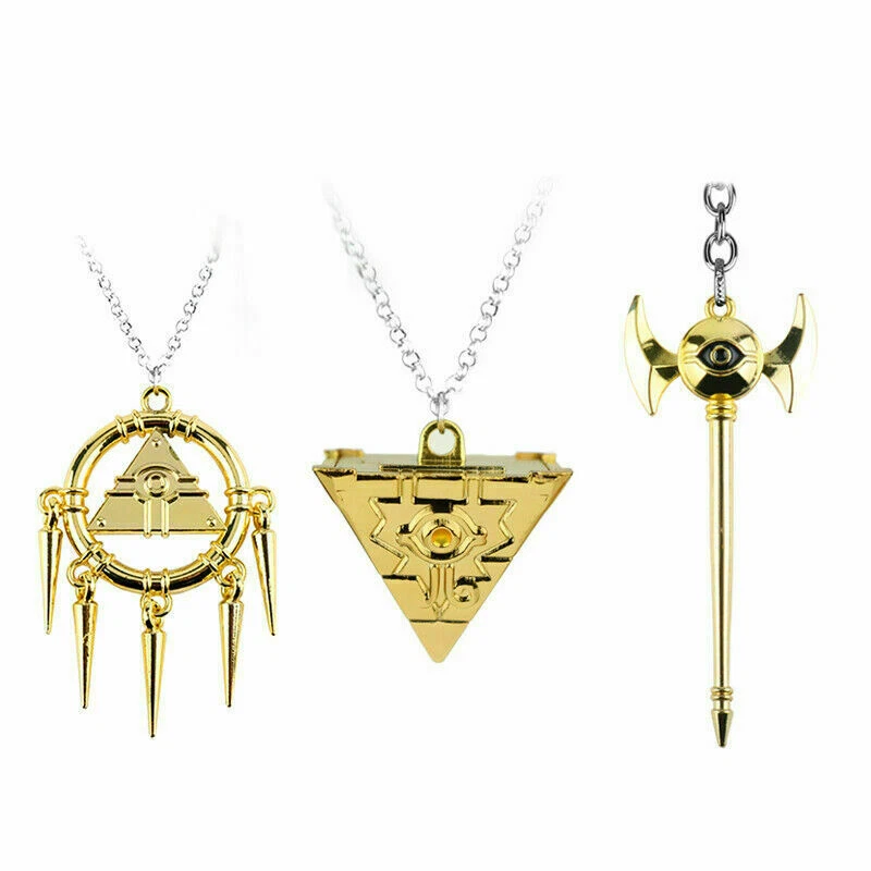 Officially Licensed Yugioh Jewelry - Millenium Puzzle Necklace & Millenium  Ring Earrings - YouTube