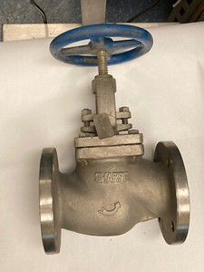 Sharpe,45116,Series Stainless Steel 316 Globe Valve, Bolted Bonnet Inline