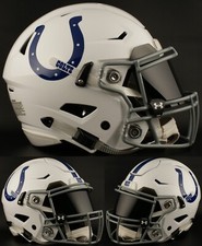 INDIANAPOLIS COLTS NFL Riddell SPEEDFLEX Authentic Gameday Football Helmet