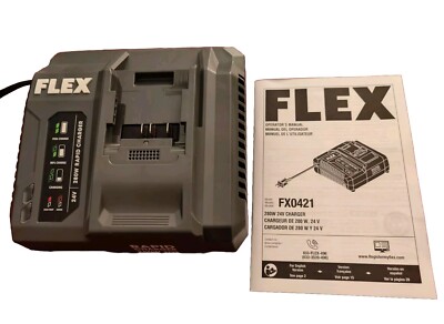FLEX FX0421 24V 280W RAPID CHARGER NEW !!!