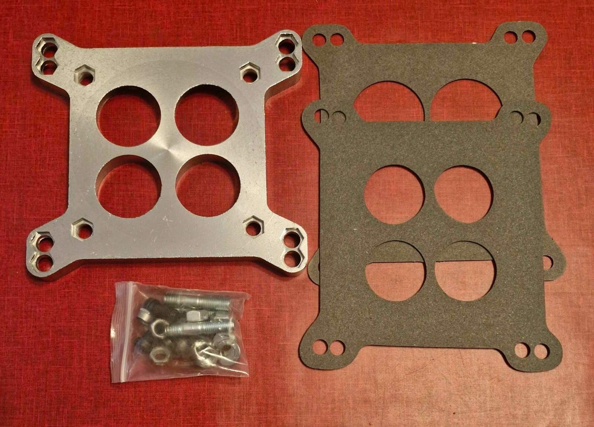 Trans-Dapt 2062 Carburetor Adapter – Aluminum Alloy With Gaskets & Hardware