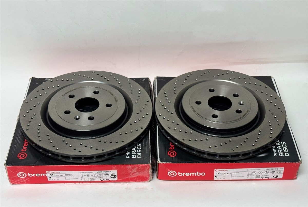 Front Drilled Brake Rotors & Ceramic Pads For 2006 - 2010 2011 2012 Kia Sedona E - Foto 9