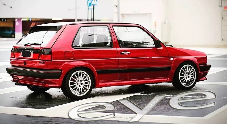 VW Volkswagen Golf Rabbit MK 2. 3-5 doors Kamei look full body kit | eBay