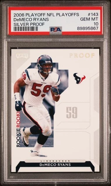 DeMeco Ryans Playoff NFL Playoffs #143 Silver Proof