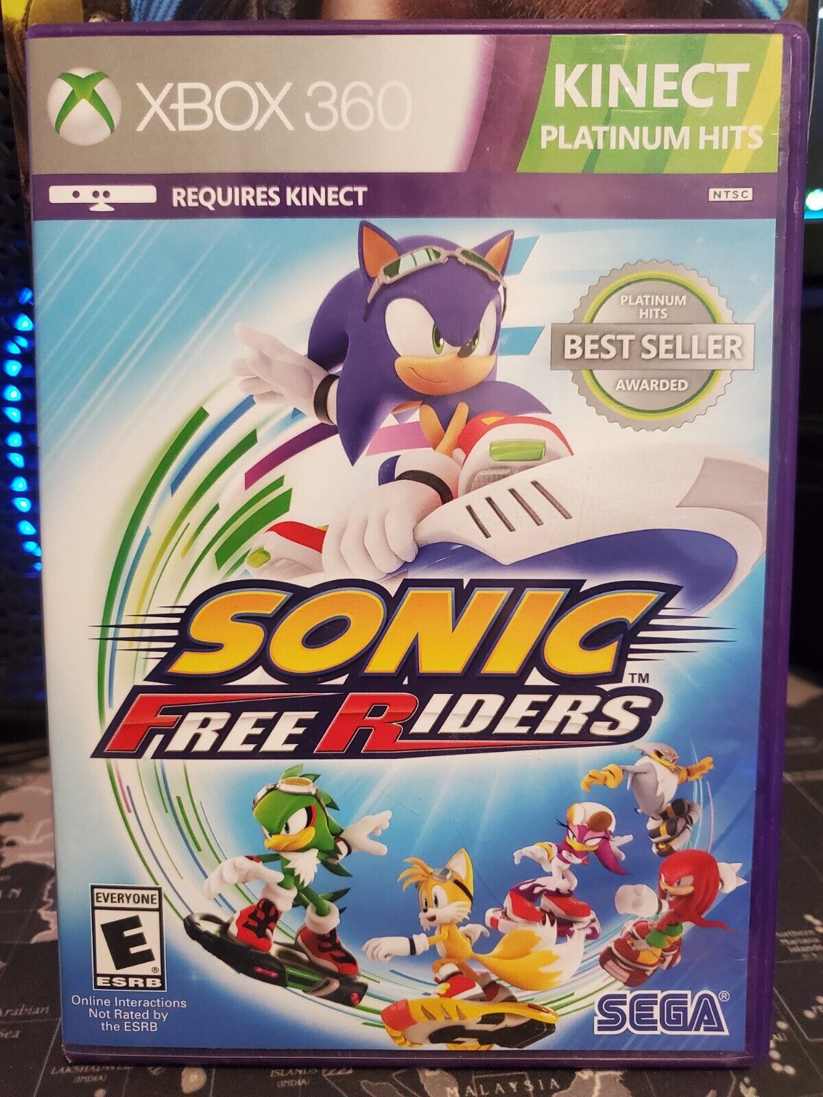 Sonic Free Riders - Xbox 360 (SEMI-NOVO)