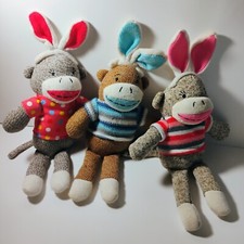 Dan Dee sock monkey EASTER Lot