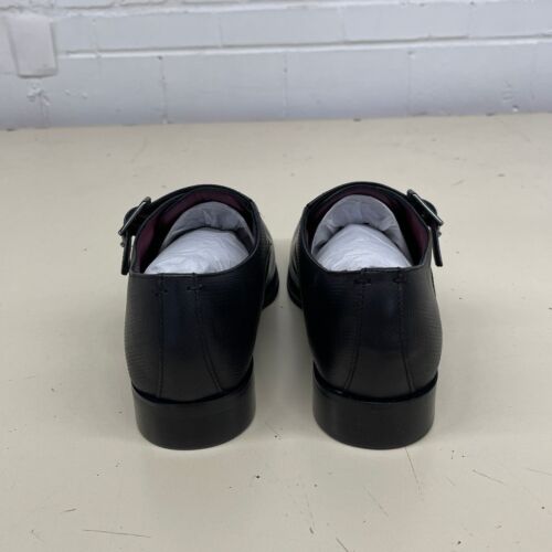 ALDO Dashing Monkstrap Loafers Men's Size 9 Black - Picture 2 of 7