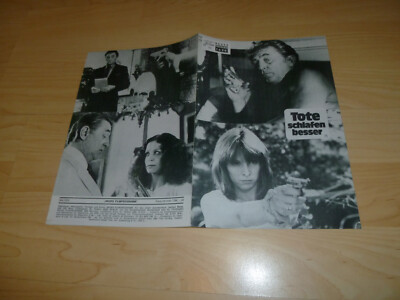 Neues Filmprogramm Nr. 7428 - Tote schlafen besser - Robert Mitchum Programmheft