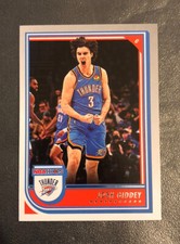 2022-23 NBA Hoops Josh Giddey Base Basketball Card #203 Oklahoma City Thunder