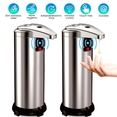 Automatic Touchless Soap Dispenser Foaming Liquid Hands-Free Sensor USA