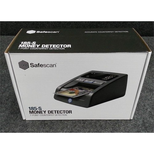 Safescan 185S 7Point Automatic Counterfeit Money Detector Black eBay