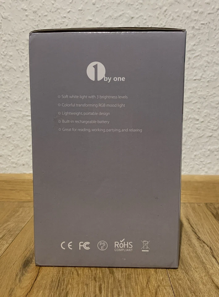 1byone LED Lampe Tischlampe Touch Sensor Dimmer Mehrfarbig einstellbar Stufenlos - Bild 4 von 4