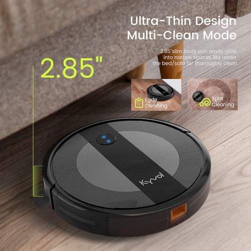 Kyvol 2000Pa WiFi Robot Vacuum Cleaner Self-Charging 150mins Runtime App Control - Picture 4 of 11
