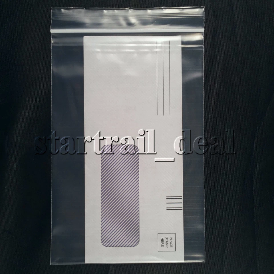 Large Reloc Zippit 12 x 15" Clear Reclosable Bags Top Lock 2Mil Jumbo Size 100pc - Image 4 of 4