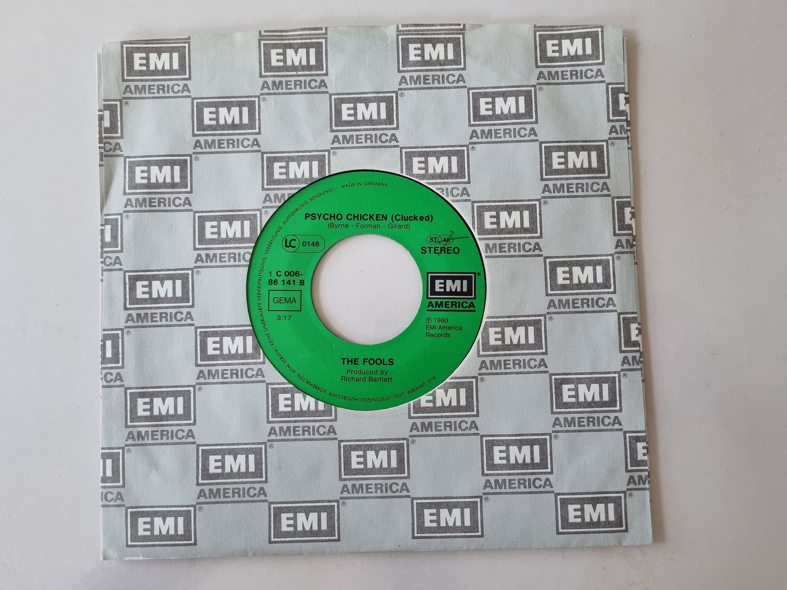 The Fools - Psycho chicken 7'' Vinyl Germany