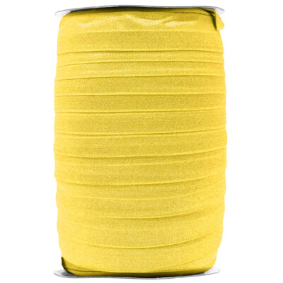 Daffodil Yellow 1'' (25mm) Fold Over Elastic | Elastic By The Yard