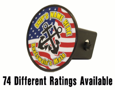 USS LOUISVILLE SSN 724 Round Rating Hitch Cover Military USN U S