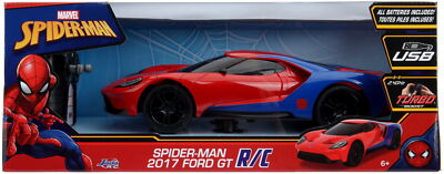 Jada ferngesteuertes Auto RC Marvel Spider-Man 2017 Ford GT 1:16 253226002