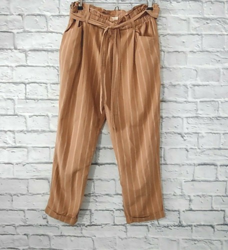 Thread \u0026 Supply Striped Paper Bag Pants 